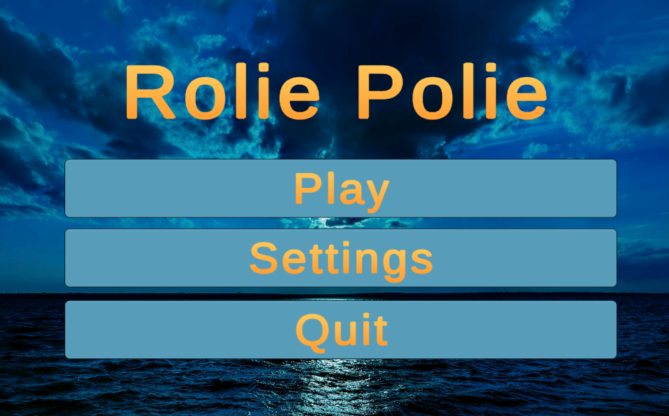 Rolie Polie main menu