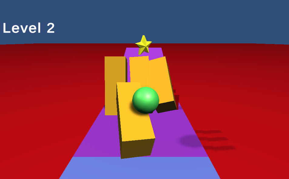 Yellow pillars in Rolie Polie